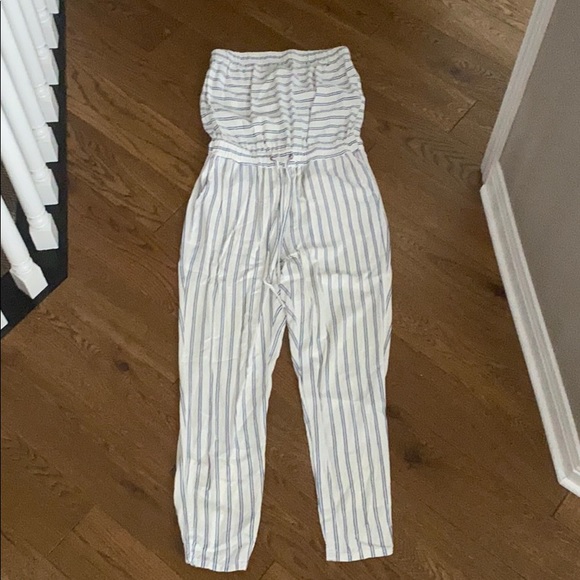 Striped jumpsuit - Picture 2 of 2